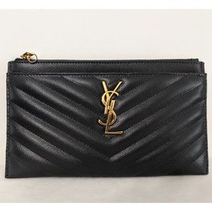 Saint Laurent Monogram Bill Pouch